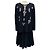 Altuzarra Midnight Melissa verziertes Midikleid mit langen Ärmeln