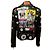 Alice + Olivia X The Beatles Schwarze Multi Cody Vegane Lederjacke - Ansicht 3