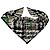 Sciarpa in seta Burberry – design tartan moderno con stampa astratta Multicolore - vista 8