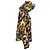 Giacca a vento con stampa astratta Kenzo in nylon multicolore - vista 2