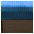 Borsa Mini Lizard Embossed By Far in Pelle Blu Chiaro - vista 5