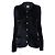 Chanel Giacca Fluffy Relitto Connoisseurs 40 Nero