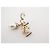 NUOVE ORECCHINI CHANEL AB9508 LOGO CC LETTERE E PERLE D'oro - vista 5
