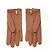 Hermès Hermes Kelly Lederhandschuhe Braun - Ansicht 2