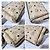 Borsa a tracolla in pelle MCM Visetos beige - vista 10