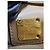 Borsa a tracolla in pelle MCM Visetos beige - vista 6