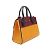 Borsa City Steamer MINI di Louis Vuitton Arancione Bordò - vista 3