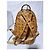 MCM Visetos Studded Small Stark M Rucksack Cognac Braun - Ansicht 11