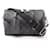 Louis Vuitton City Keepall Shoulder Bag Brown Black Leather Cloth  ref.2279034