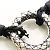 Collana in pelle argentata Intrecciato Circle di Bottega Veneta - vista 8