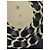 Spilla Maxi Chanel in pelle nera e metallo argentato Nero Argento - vista 3