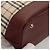 Borsa a mano in tela beige a quadri Nova Burberry oro Auth BA2673 D'oro - vista 14