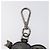 Saffiano PRADA Charm in pelle Safiano Argento Auth ac3850 - vista 2