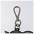 Saffiano PRADA Charm in pelle Safiano Argento Auth ac3850 - vista 3