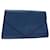 LOUIS VUITTON Clutch Art Déco Epi Azul M52635 LV Auth 125561 Couro  ref.2279442