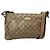 Borsa a spalla GG Crystal GUCCI Marrone Oro 189749 Auth 125954 D'oro