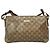 Borsa a spalla GG Crystal GUCCI Marrone Oro 189749 Auth 125954 D'oro - vista 2