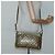 Borsa a spalla GG Crystal GUCCI Marrone Oro 189749 Auth 125954 D'oro - vista 21