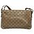 Borsa a spalla GG Crystal GUCCI Marrone Oro 189749 Auth 125954 D'oro - vista 3