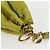Pochette Prada in nylon verde oro Auth 126000M D'oro - vista 6