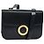 Céline Borsa a Spalla CELINE Circle in Pelle Blu Navy Oro Auth 126033 D'oro