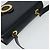 Céline Borsa a Spalla CELINE Circle in Pelle Blu Navy Oro Auth 126033 D'oro - vista 6