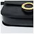 Céline Borsa a Spalla CELINE Circle in Pelle Blu Navy Oro Auth 126033 D'oro - vista 9