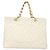CHANEL Borsa a Mano Matelassé con Catena in Pelle di Caviale Oro Bianco CC Auth bs26565 D'oro - vista 13