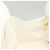 CHANEL Borsa a Mano Matelassé con Catena in Pelle di Caviale Oro Bianco CC Auth bs26565 D'oro - vista 18