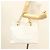 CHANEL Borsa a Mano Matelassé con Catena in Pelle di Caviale Oro Bianco CC Auth bs26565 D'oro - vista 22