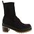 Hermès Schwarze Wildlederstiefel