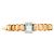 Autre Marque Bracciale retrò in oro 18k con acquamarina e diamanti - anni '40 Multicolore - vista 14