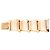Autre Marque Bracciale retrò in oro 18k con acquamarina e diamanti - anni '40 Multicolore - vista 9