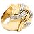 Autre Marque Anello a nodo in oro giallo 18K e diamanti - anni '40 D'oro - vista 9