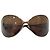 Gafas de sol Fendi Doradas Lentes Marrones Degradadas Dorado