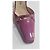 Louis Vuitton Slingback Pumps Lila Lackleder - Ansicht 7
