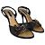 Louis Vuitton Stiletto High Heels Schwarz Leder