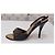 Louis Vuitton Stiletto High Heels Schwarz Leder - Ansicht 4