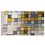 Hermès Sciarpa di Seta Mosaico al 24 Gialla Giallo - vista 5