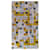 Hermès Sciarpa di Seta Mosaico al 24 Gialla Giallo - vista 7