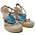 Louis Vuitton Sandali con zeppa a piattaforma Beige