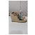 Louis Vuitton Sandali con zeppa a piattaforma Beige - vista 5