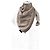 Louis Vuitton Klassisches Monogramm Quadrat Seidentuch Hellgrau Beige