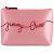 Pochette in satin rosa Jimmy Choo