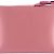 Pochette in satin rosa Jimmy Choo - vista 3
