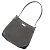 Borsa a spalla Gucci 196140 in tela GG nera Nero - vista 4