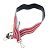 Fendi Strap You Schultergurt aus Wildleder Rot Lila - Ansicht 2