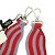 Fendi Strap You Schultergurt aus Wildleder Rot Lila - Ansicht 7