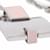 Hermès Halskette Anhänger Hermes Irene Silber Pink  - Ansicht 8