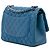 Chanel Blu Jumbo Classico Caviar Doppio Flap - vista 2